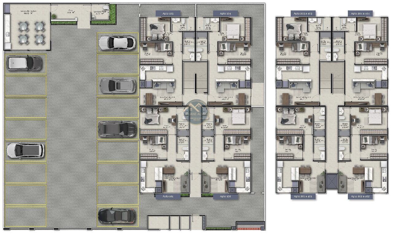Apartamento, 2 quartos, 53 m² - Foto 19