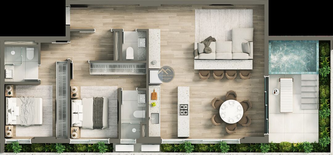 Apartamento à venda com 2 quartos, 119m² - Foto 38