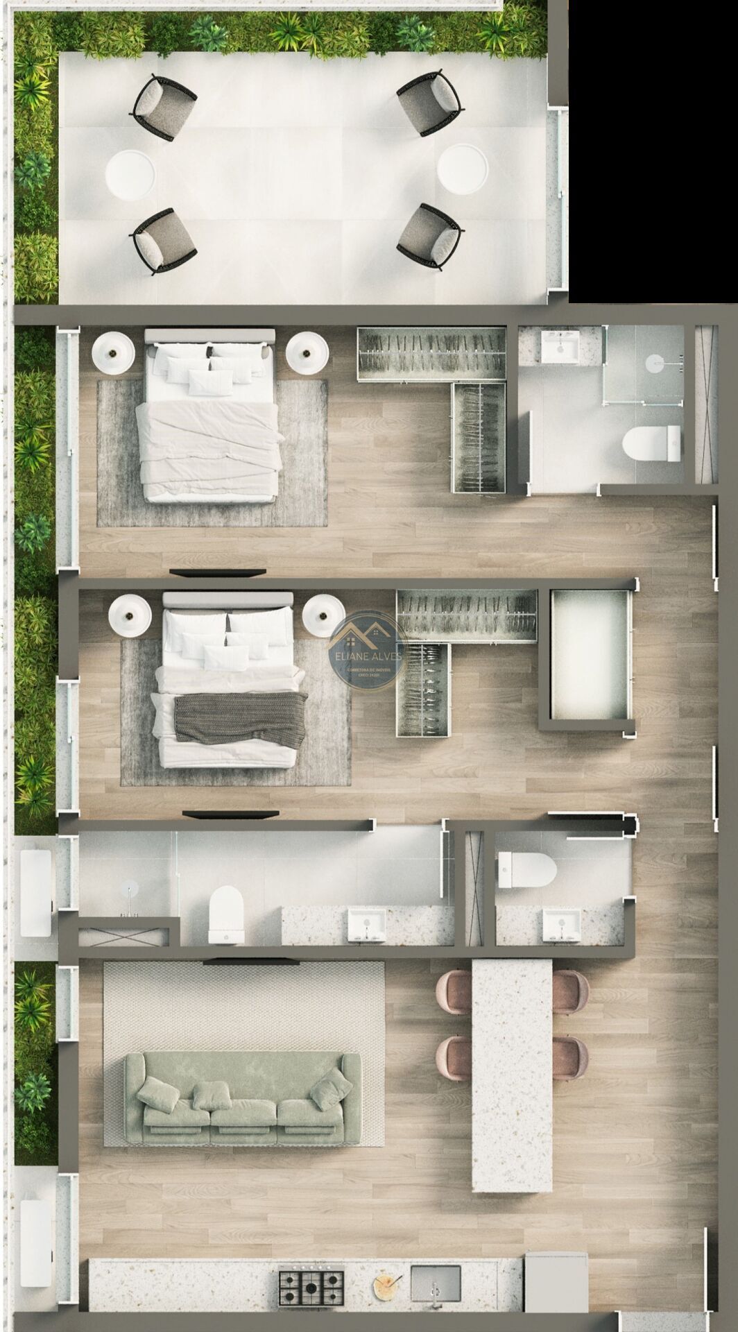 Apartamento à venda com 2 quartos, 119m² - Foto 43