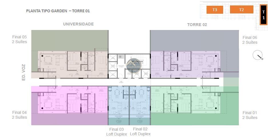 Apartamento à venda com 1 quarto, 48m² - Foto 12