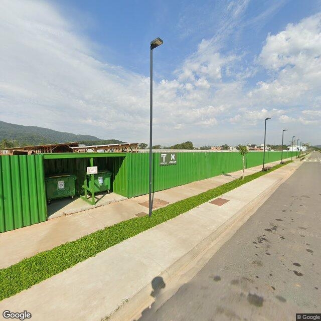 Imagem estática do "Street View" da localização