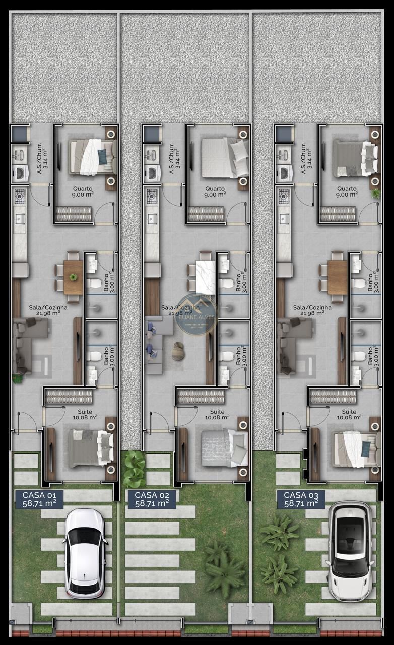 Casa à venda com 2 quartos, 58m² - Foto 16