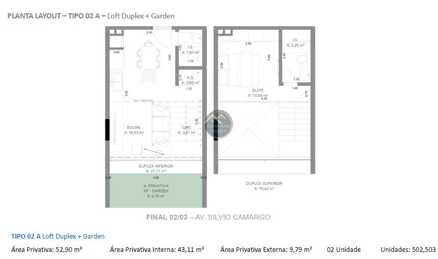 Apartamento à venda com 2 quartos, 85m² - Foto 19