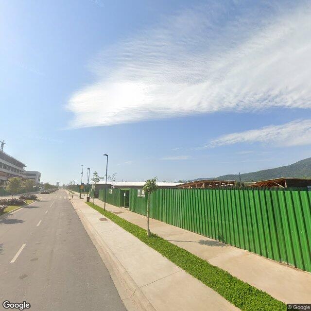 Imagem estática do "Street View" da localização