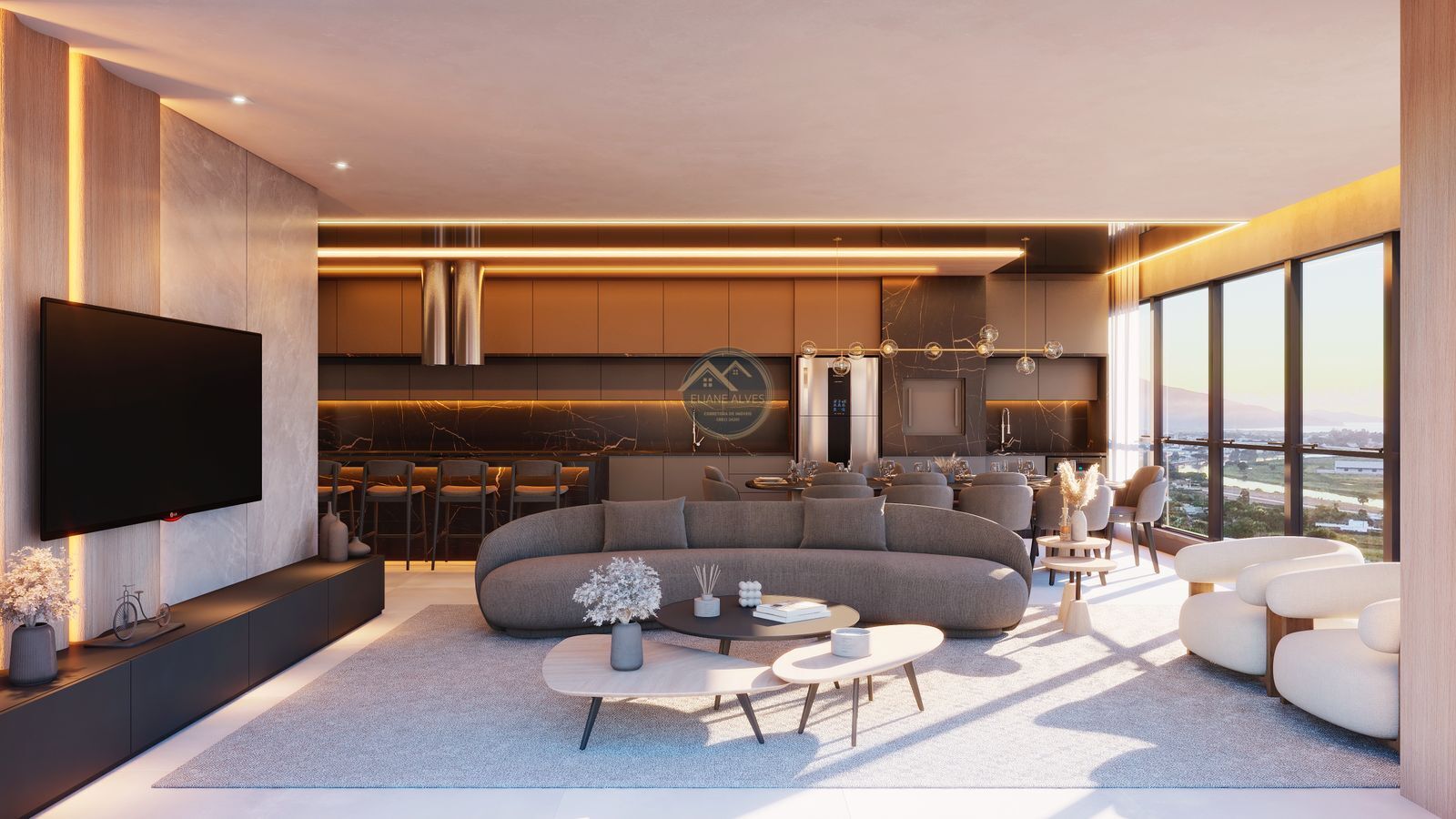 Apartamento à venda com 4 quartos, 180m² - Foto 5