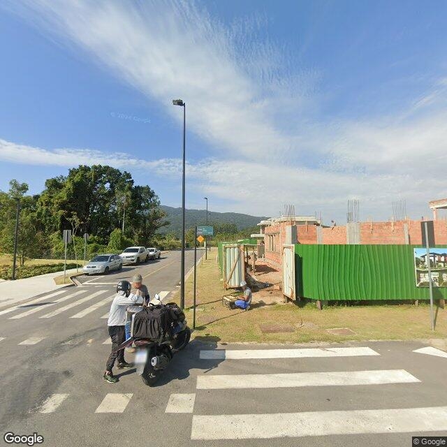 Imagem estática do "Street View" da localização