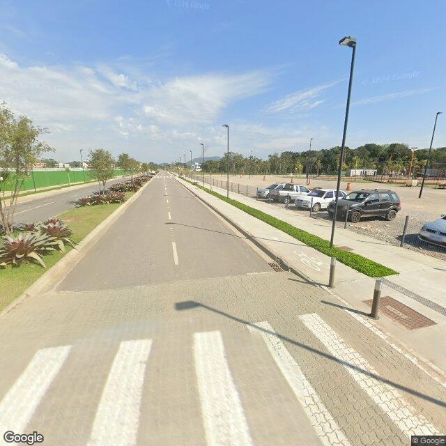 Imagem estática do "Street View" da localização