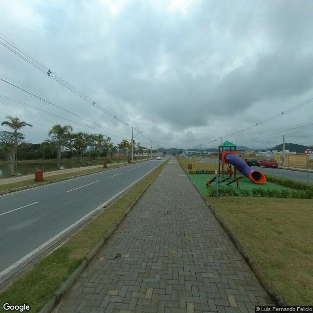 Imagem estática do "Street View" da localização