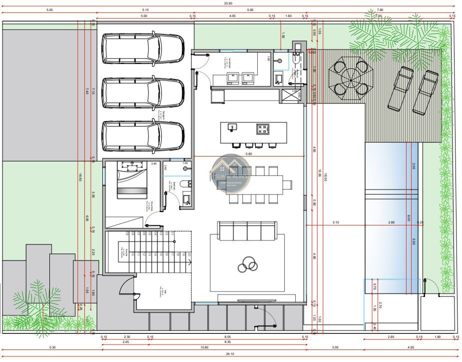 Casa, 4 quartos, 275 m² - Foto 13