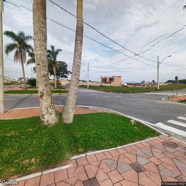 Imagem estática do "Street View" da localização