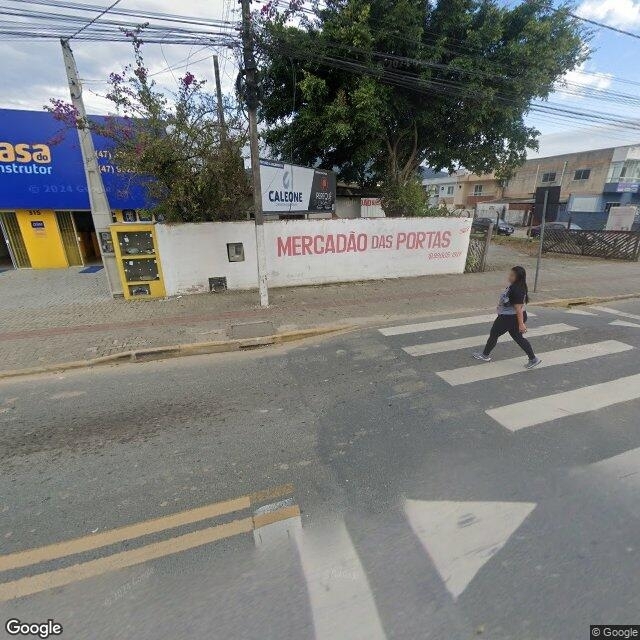 Imagem estática do "Street View" da localização