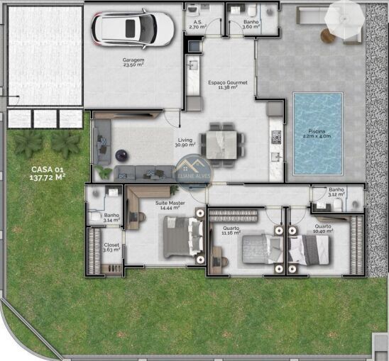 Casa à venda com 3 quartos, 138m² - Foto 21