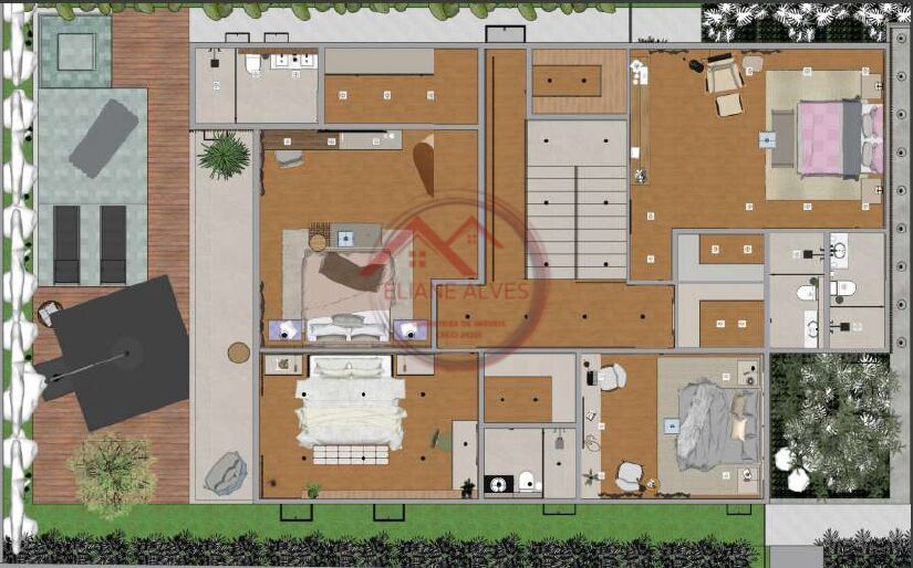 Casa à venda com 4 quartos, 373m² - Foto 47