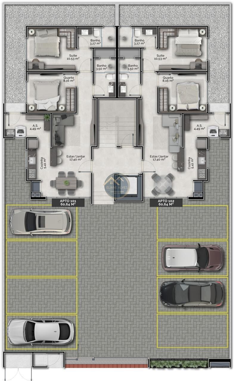 Apartamento à venda com 2 quartos, 56m² - Foto 19