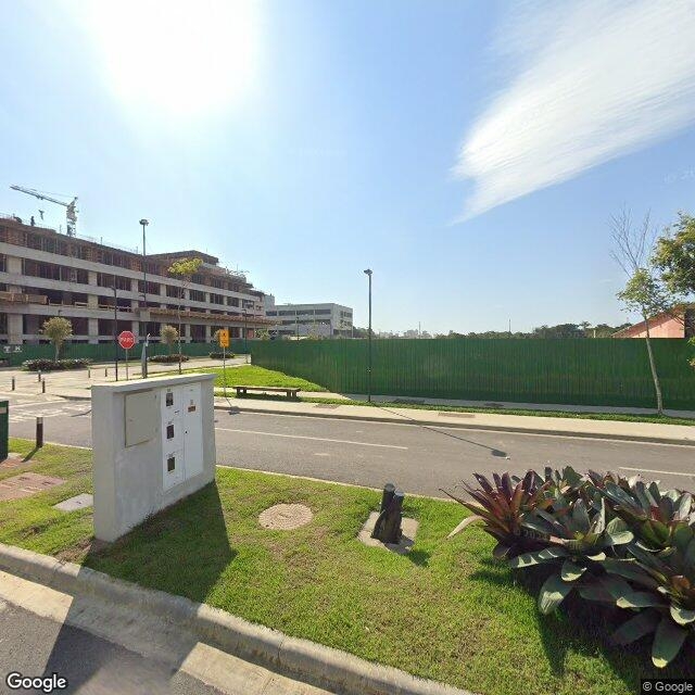 Imagem estática do "Street View" da localização