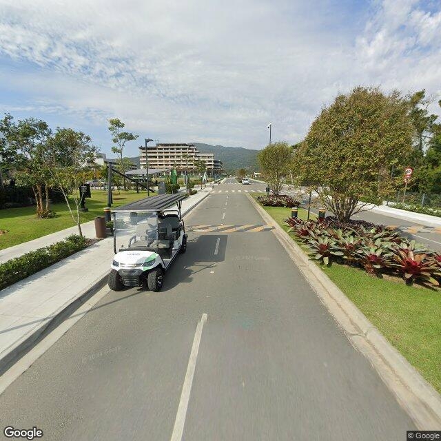 Imagem estática do "Street View" da localização