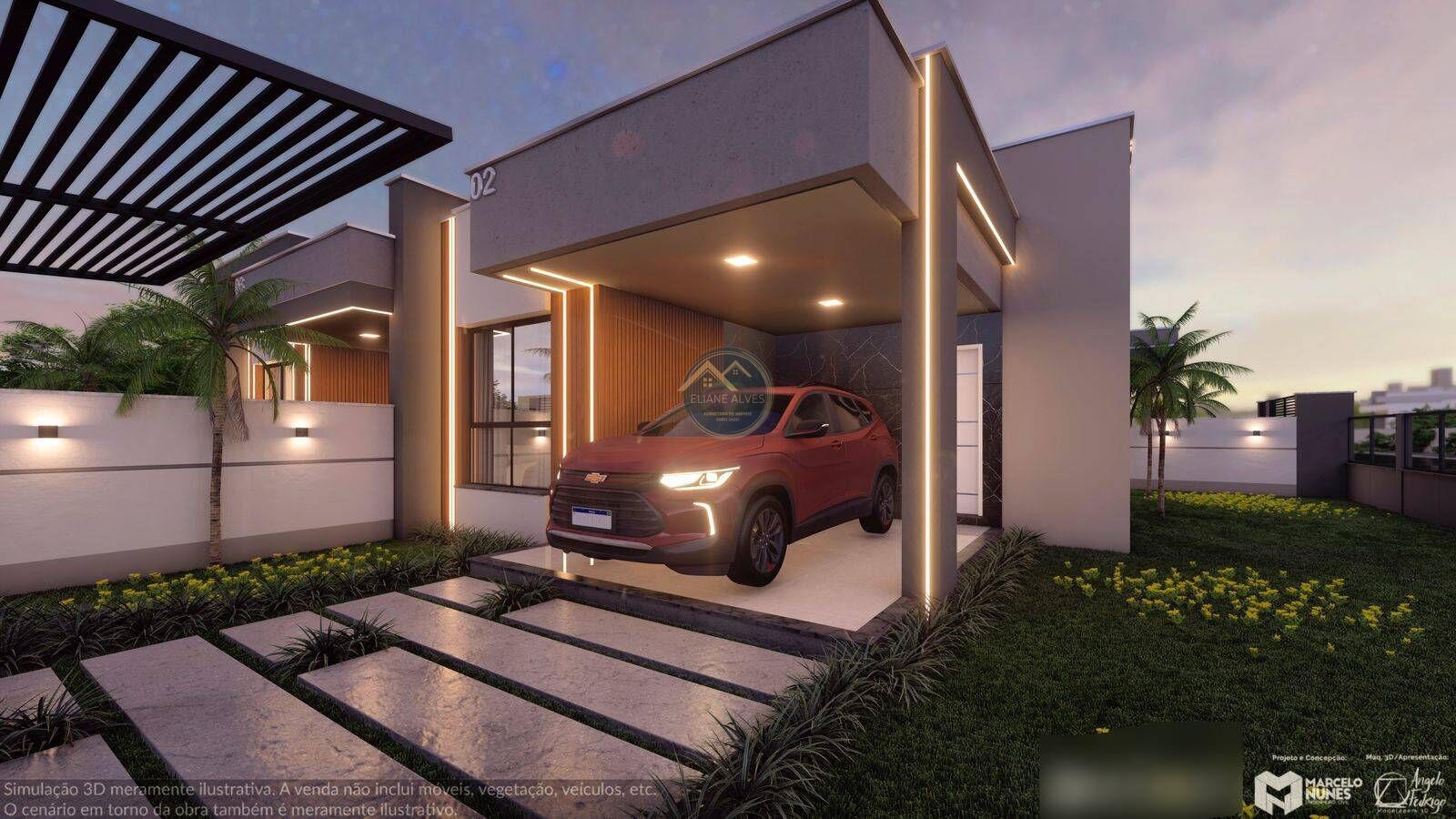 Casa à venda com 3 quartos, 87m² - Foto 1