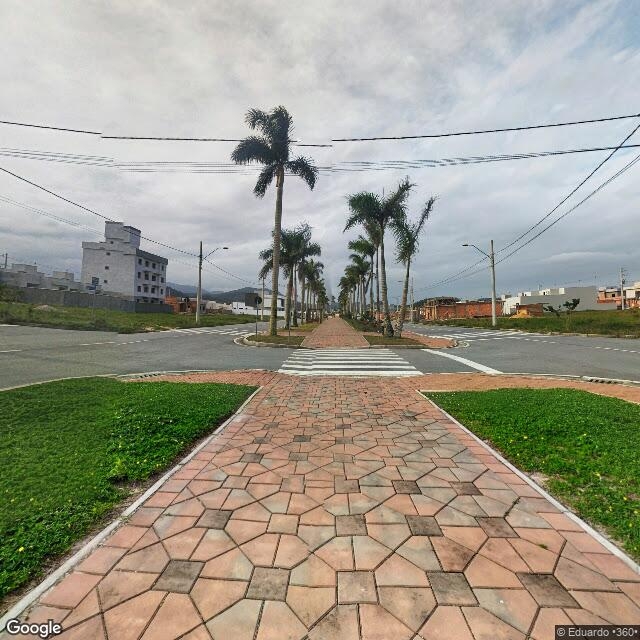 Imagem estática do "Street View" da localização