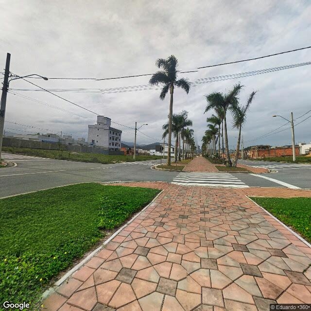 Imagem estática do "Street View" da localização