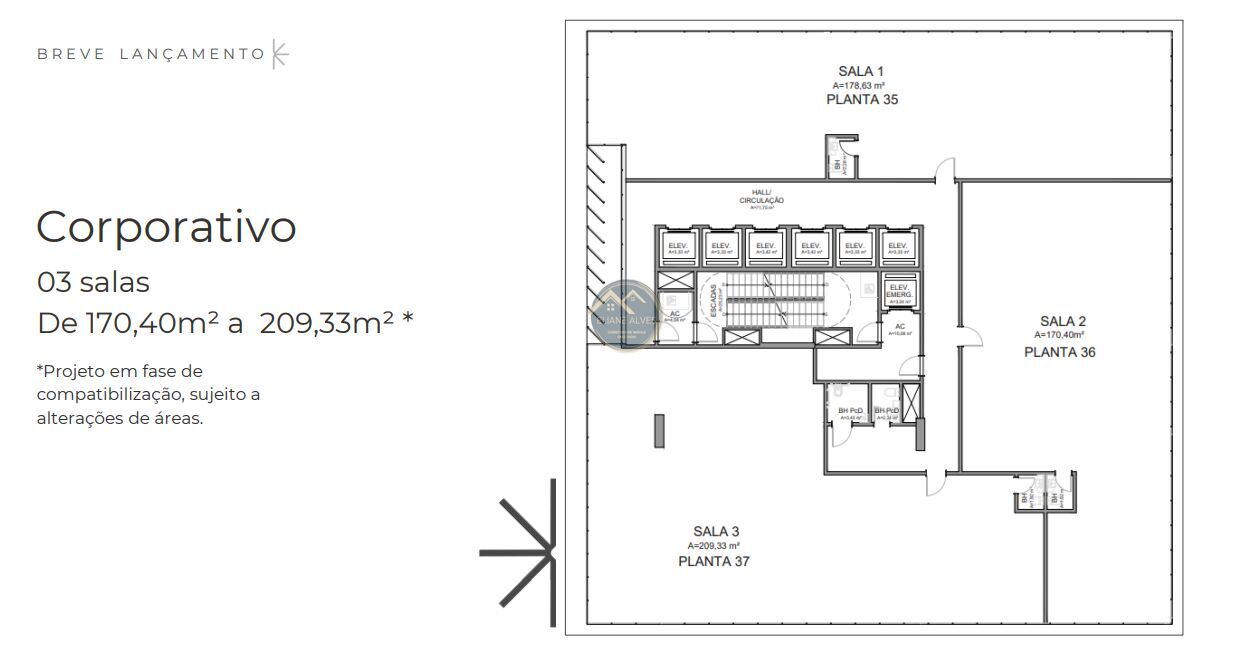 Conjunto Comercial-Sala à venda, 35m² - Foto 26