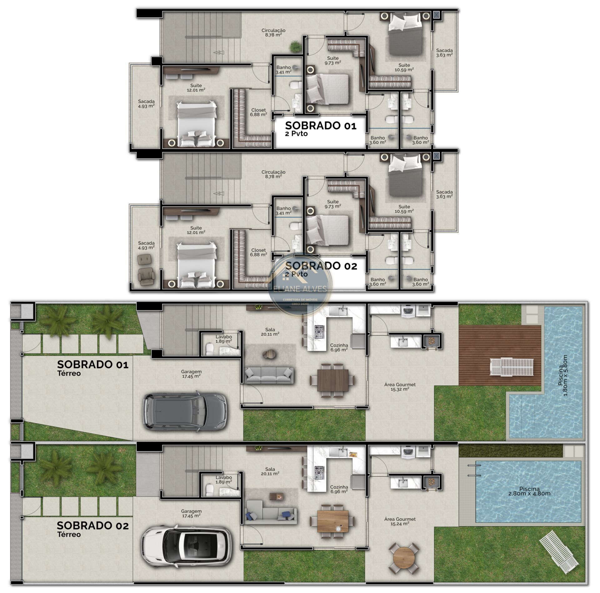 Casa à venda com 3 quartos, 157m² - Foto 36