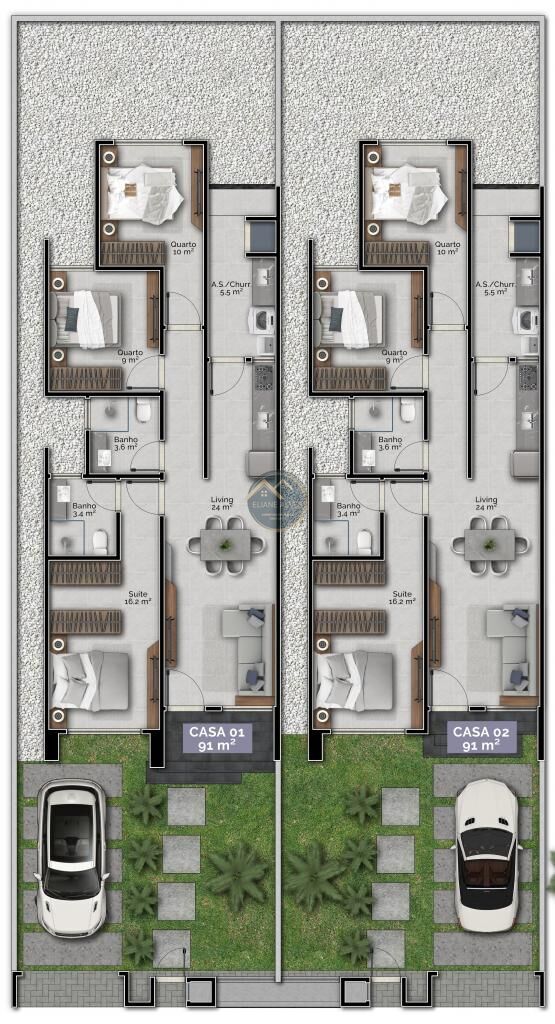 Casa à venda com 3 quartos, 91m² - Foto 15