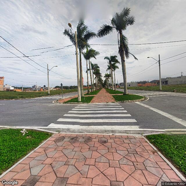 Imagem estática do "Street View" da localização