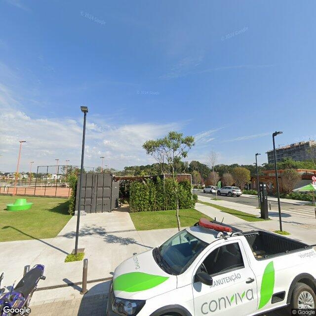 Imagem estática do "Street View" da localização