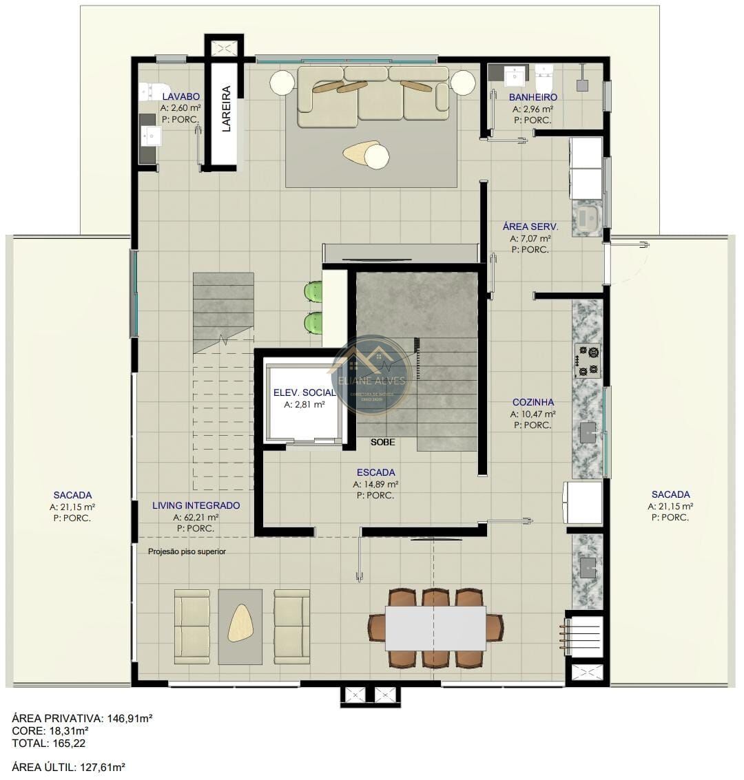 Apartamento à venda com 2 quartos, 81m² - Foto 9