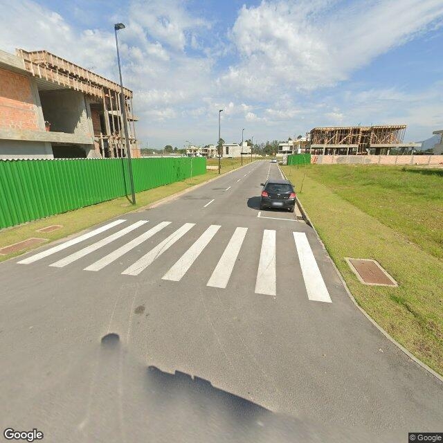 Imagem estática do "Street View" da localização