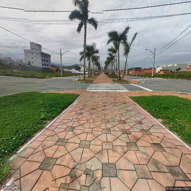 Imagem estática do "Street View" da localização