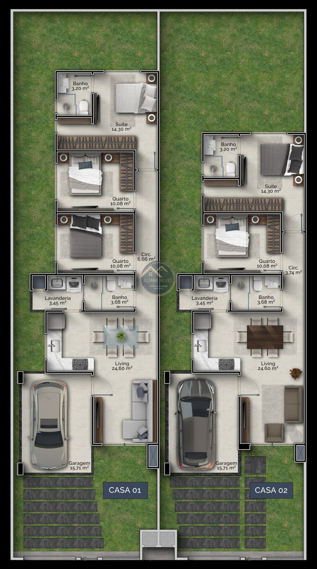 Casa, 3 quartos, 101 m² - Foto 15