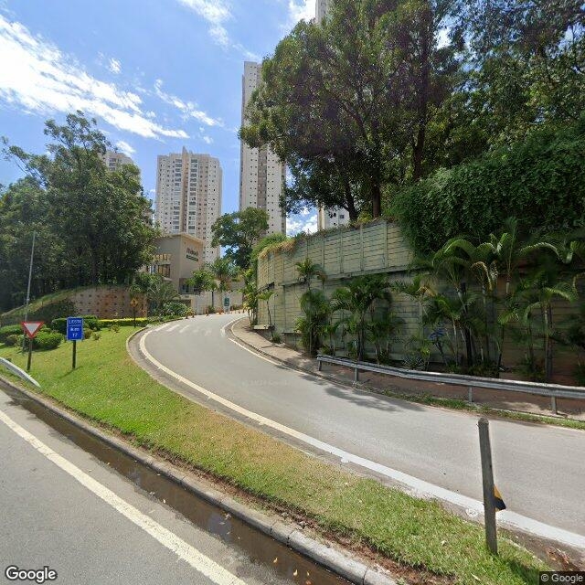 Imagem estática do "Street View" da localização