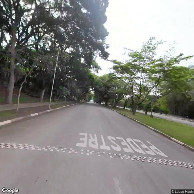 Imagem estática do "Street View" da localização