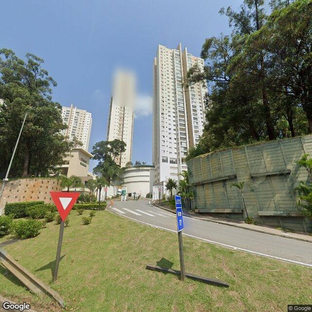 Imagem estática do "Street View" da localização