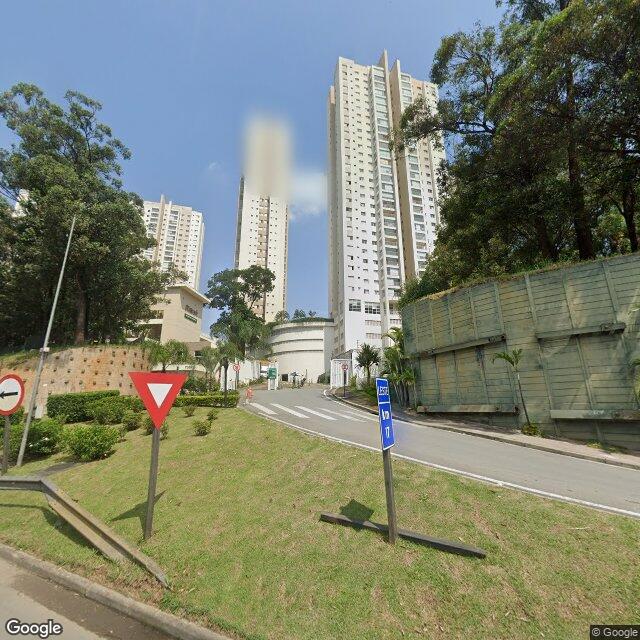 Imagem estática do "Street View" da localização