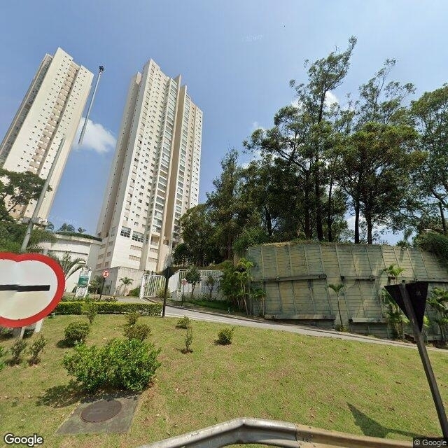 Imagem estática do "Street View" da localização