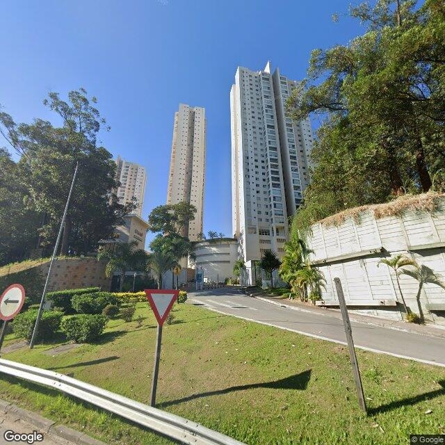 Imagem estática do "Street View" da localização