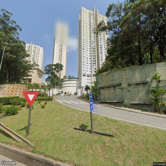 Imagem estática do "Street View" da localização