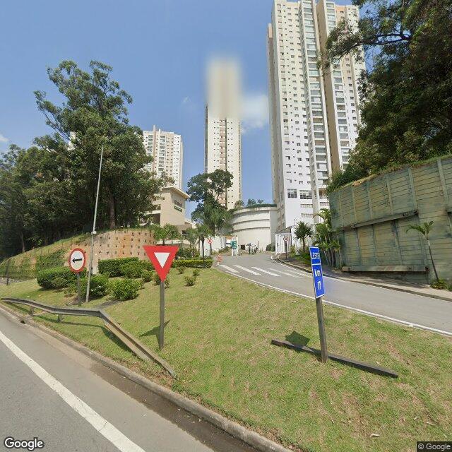 Imagem estática do "Street View" da localização