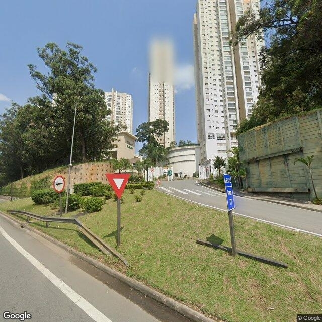 Imagem estática do "Street View" da localização