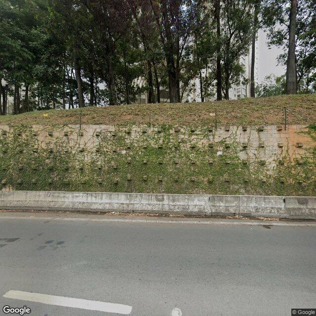 Imagem estática do "Street View" da localização