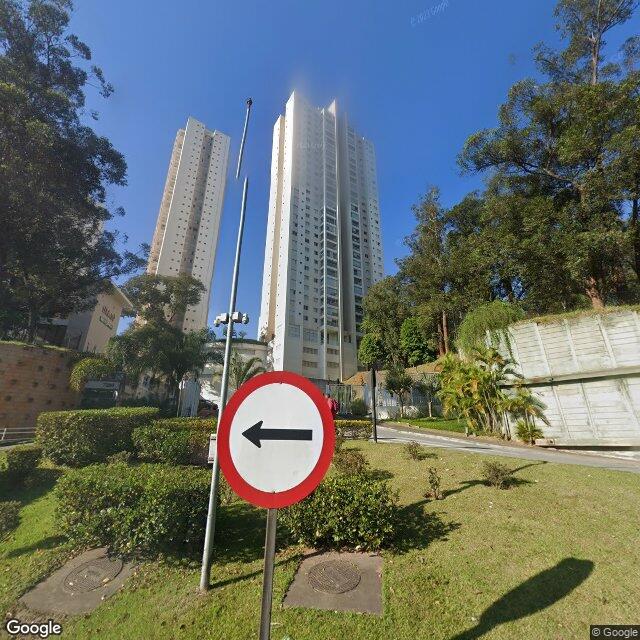 Imagem estática do "Street View" da localização