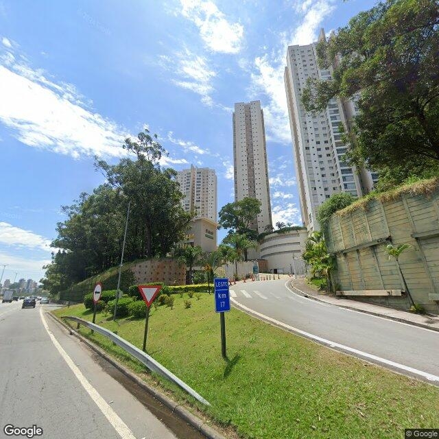 Imagem estática do "Street View" da localização