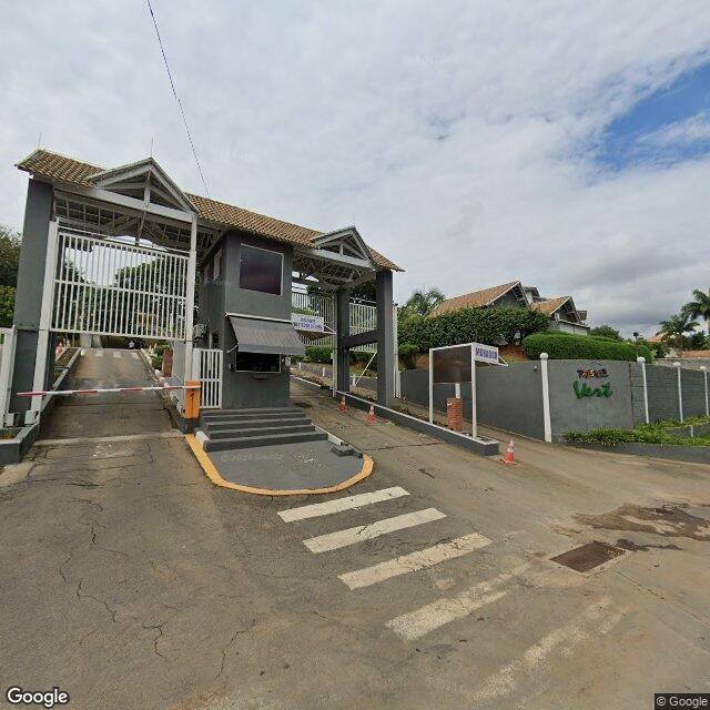 Imagem estática do "Street View" da localização