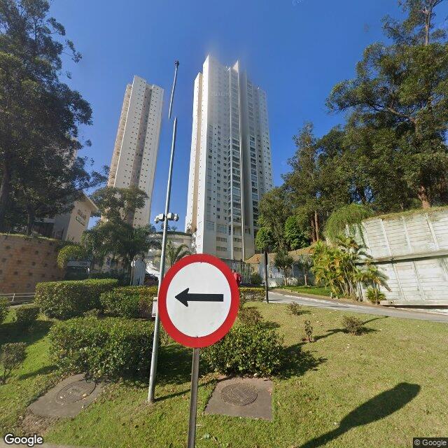 Imagem estática do "Street View" da localização