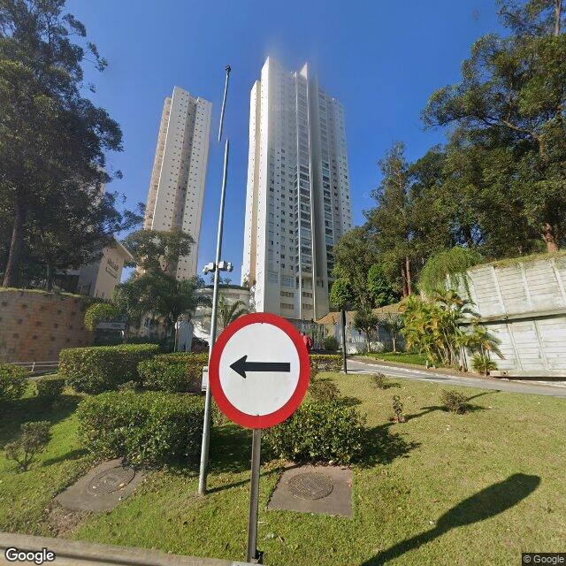Imagem estática do "Street View" da localização