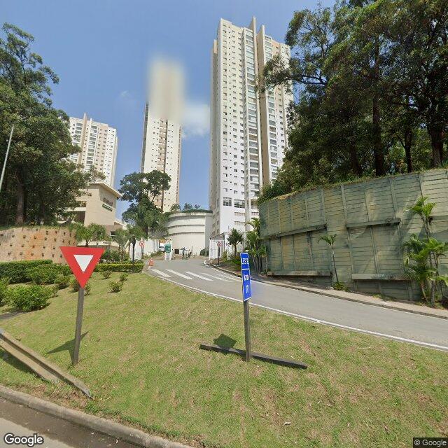 Imagem estática do "Street View" da localização