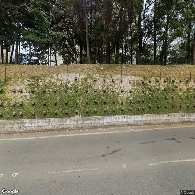 Imagem estática do "Street View" da localização