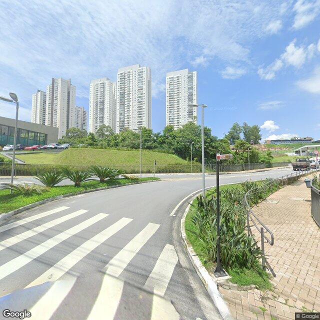 Imagem estática do "Street View" da localização